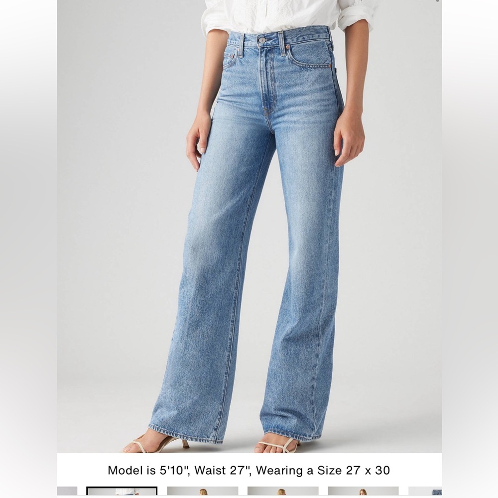 Levis Ribcage wide leg